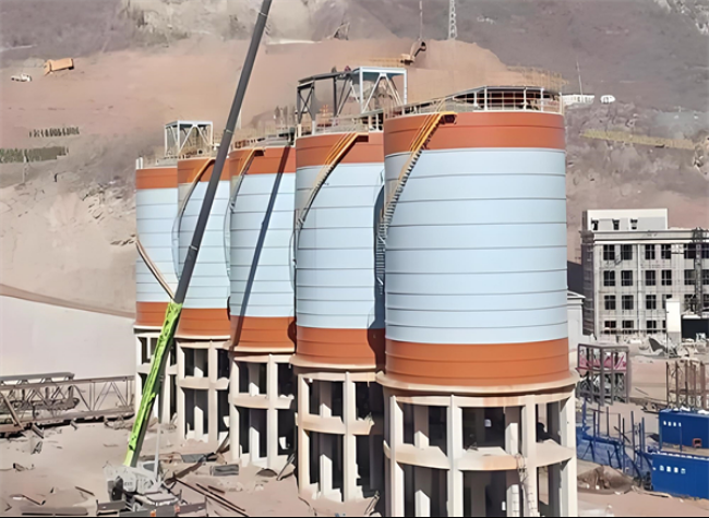 陵水高架钢板仓