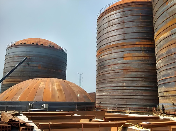 陵水焦粉钢板仓